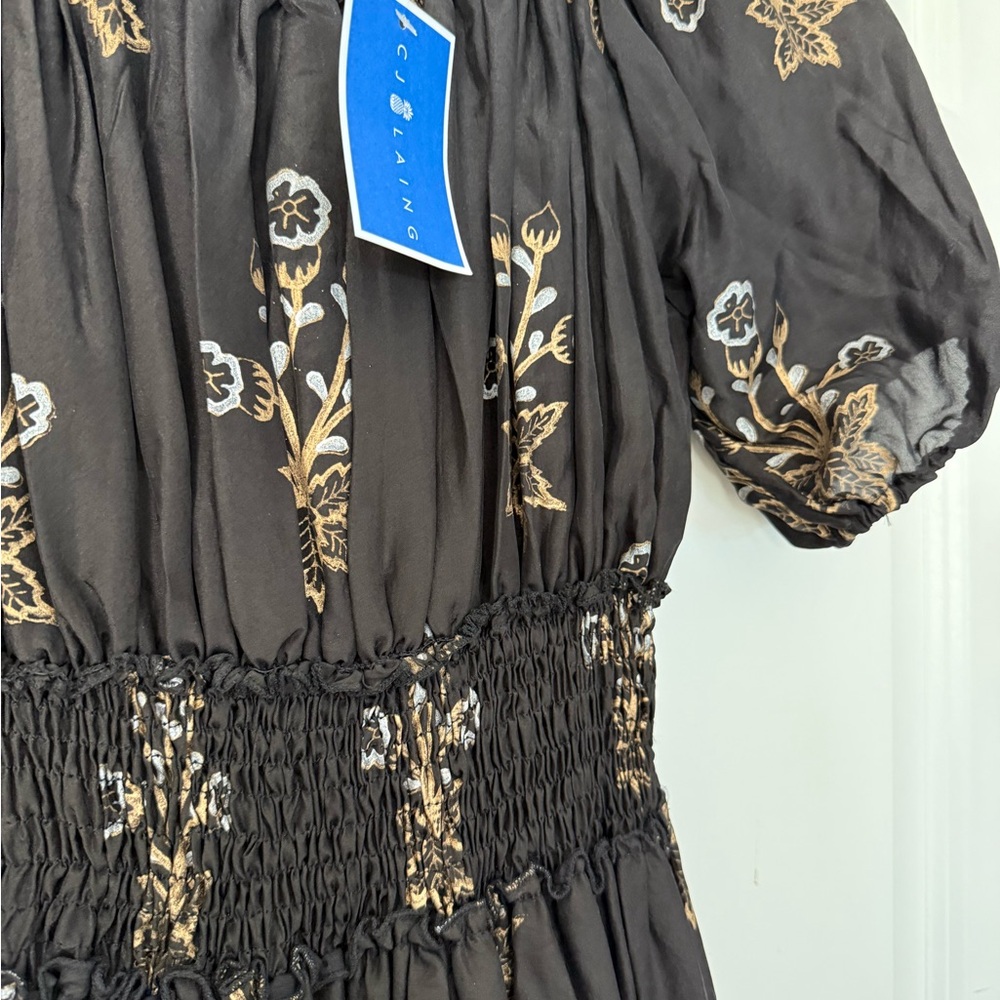 CJ Laing Silk Block print dress